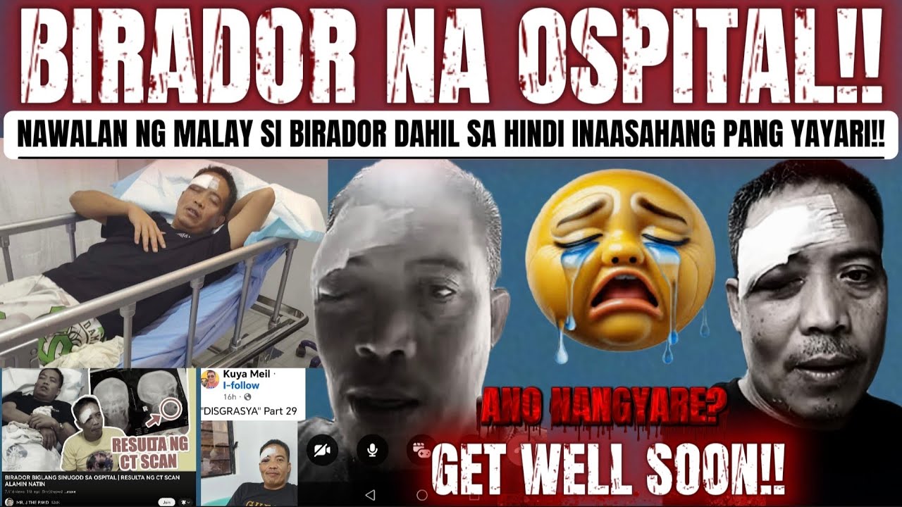 BIRADOR SINUGOD SA HOSPITAL// ANONG NANGYARE?