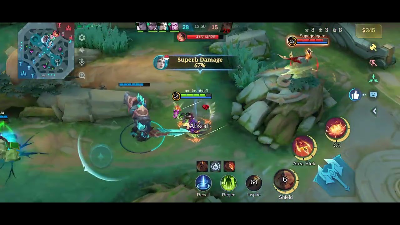 #fyp#bagi pemula pakek mm ku saranin hanabi main y muda ope banget sakit ni hero