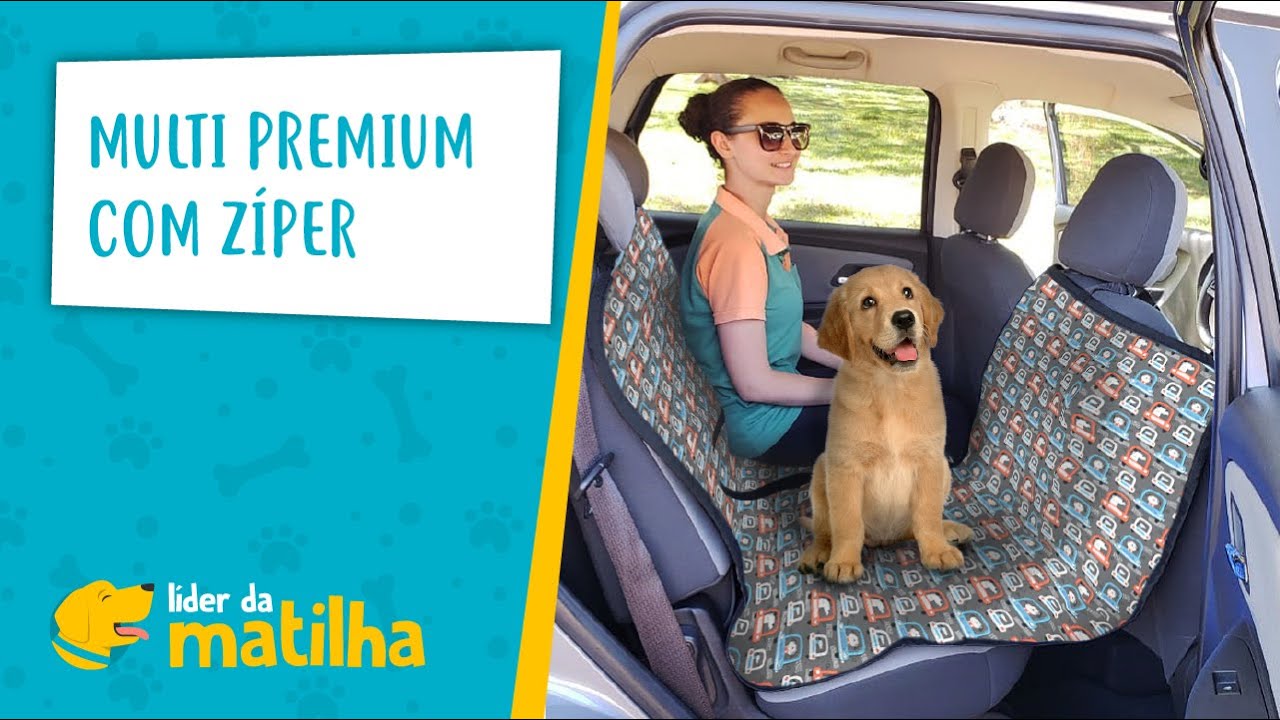 CAPA PET IMPERMEÁVEL MULTI PREMIUM PARA LEVAR CÃES NO CARRO (+ PORTA MALAS)