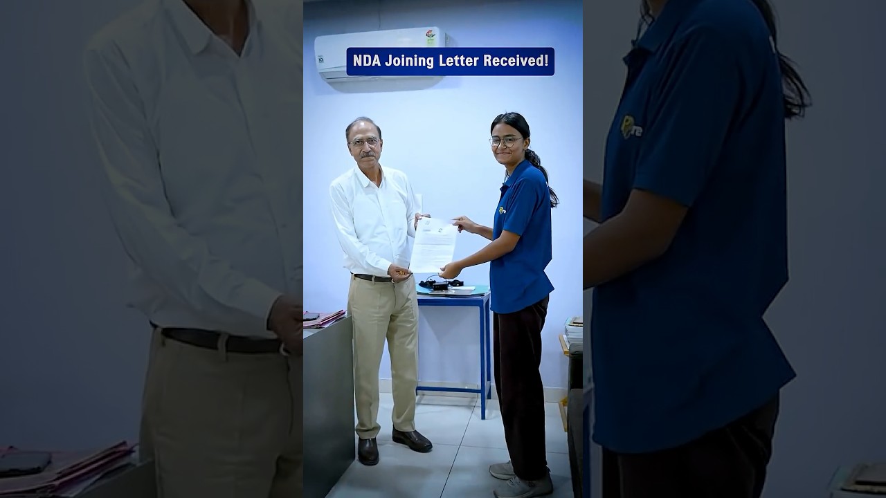 Finally NDA Joining Letter Received! 🇮🇳 #shorts