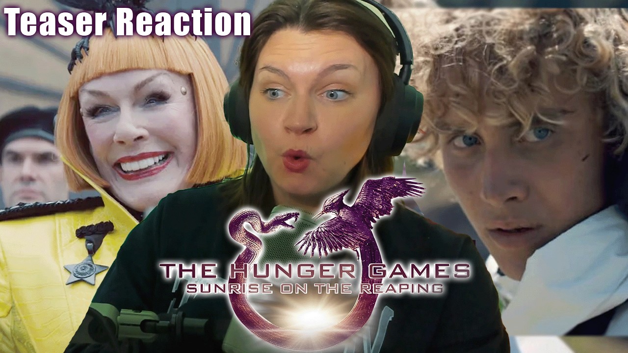 Teaser Trailer Reaction!! | NEW Hunger Games Movie | Sunrise on the Reaping