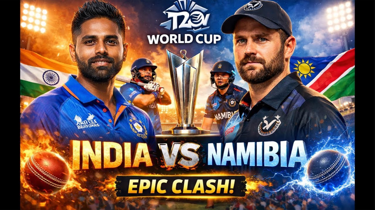 India vs Namibia epic clash