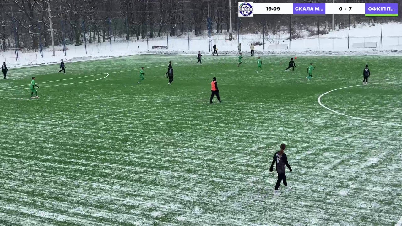 Morshyn winter cup -2026 U-13
СКАЛА МОРШИН VS ОФКІП ПОЛІССЯ