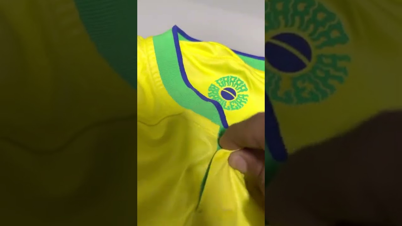 Camisa Brasil Original Nike x Versão Tailandesa 1:1 - Diferença nos detalhes!