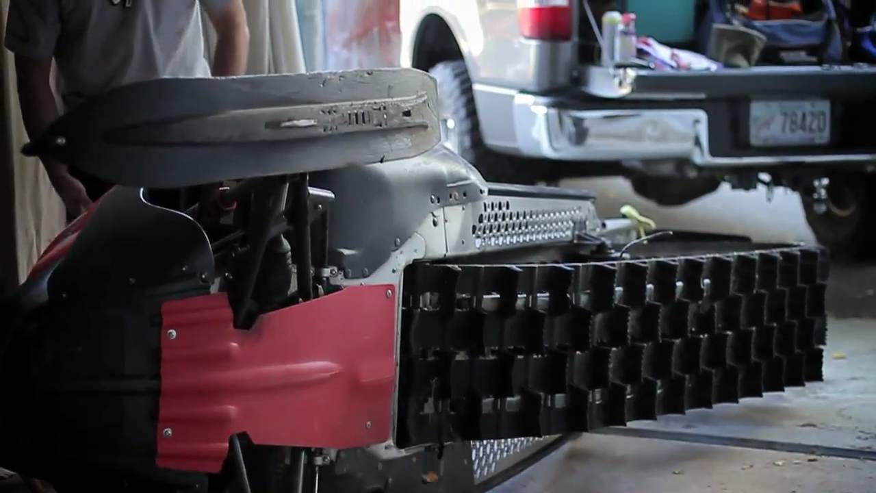 Replacing my Hyfax on my 2008 Polaris Dragon.mov