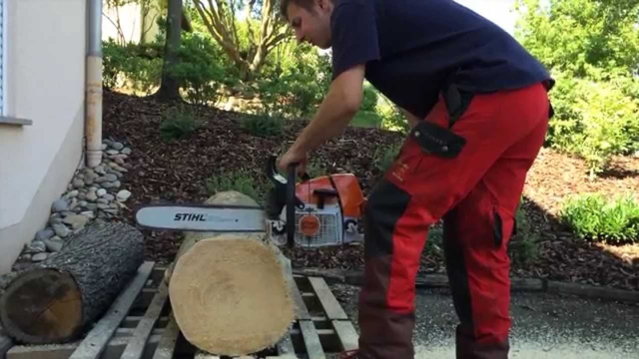Stihl MS461 original vs. ported