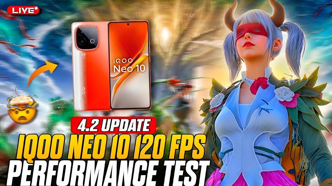 iQOO NEO 10 120 FPS PERFORMENCE TEST AFTER 9 MONTHS🔥| WITH HANDCAM😲#bgmilive #120fps #iqooneo10