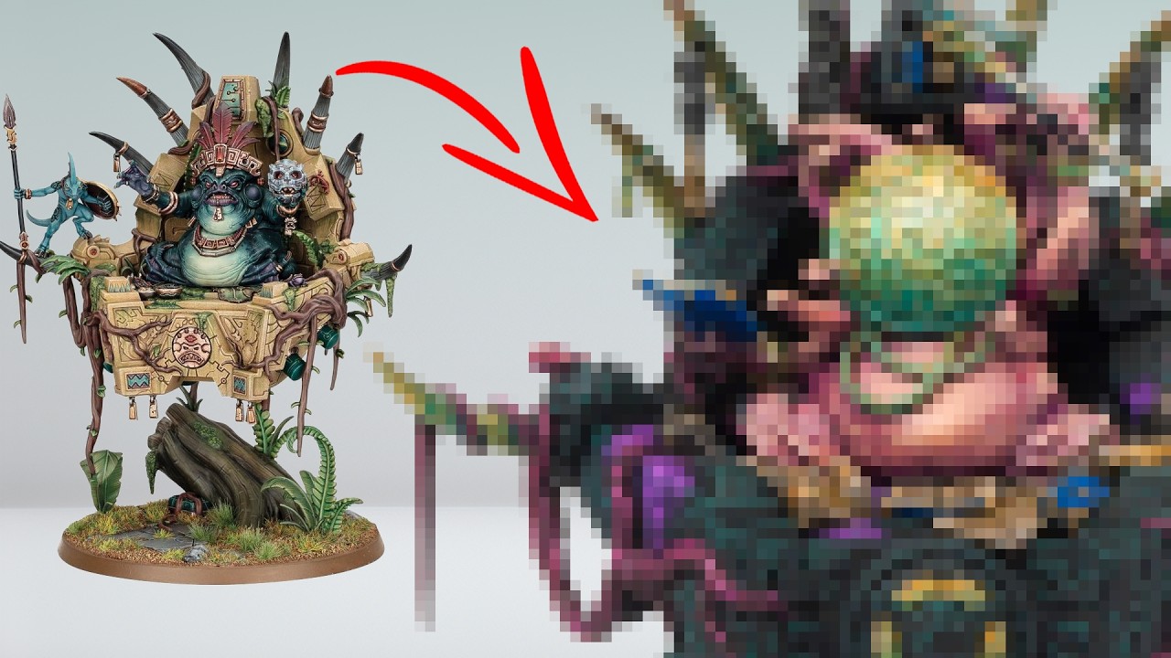 Summoning A CUSTOM CHAOS GOD With The Power Of Kitbashing
