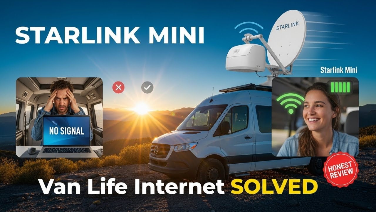 Краткий обзор Starlink: Интернет в фургоне изменился навсегда.