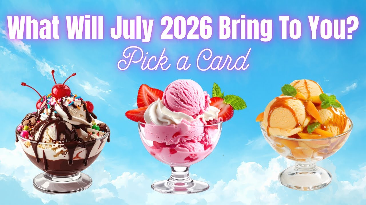 Your JULY 2026 Tarot Prediction ✨ The Month Ahead &bull; Pick a Card Tarot Reading