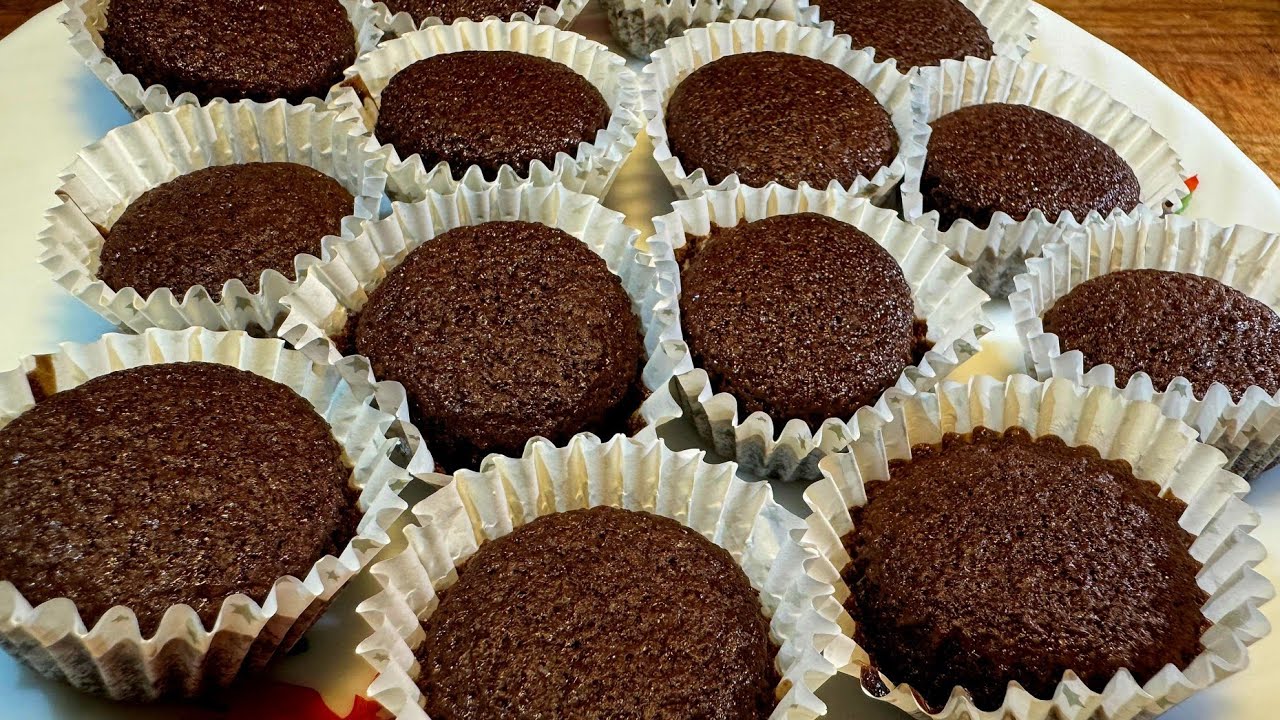🍫🧁 Choco Delight Cupcake || How to make easy and moist cup cake without cup cake mold.