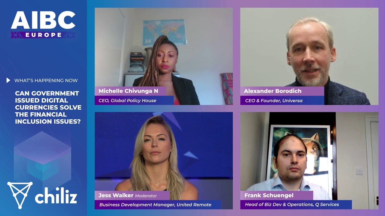 Can Government-Issued Digital Currencies Solve Financial Inclusion Issues? | AIBC Europe Virtual