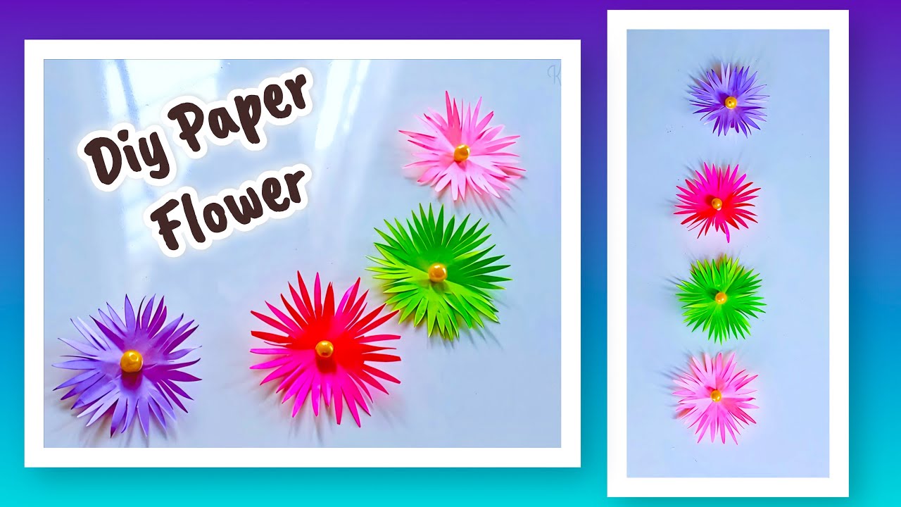 You won't believe how EASY these Paper Flowers are! 😱✨