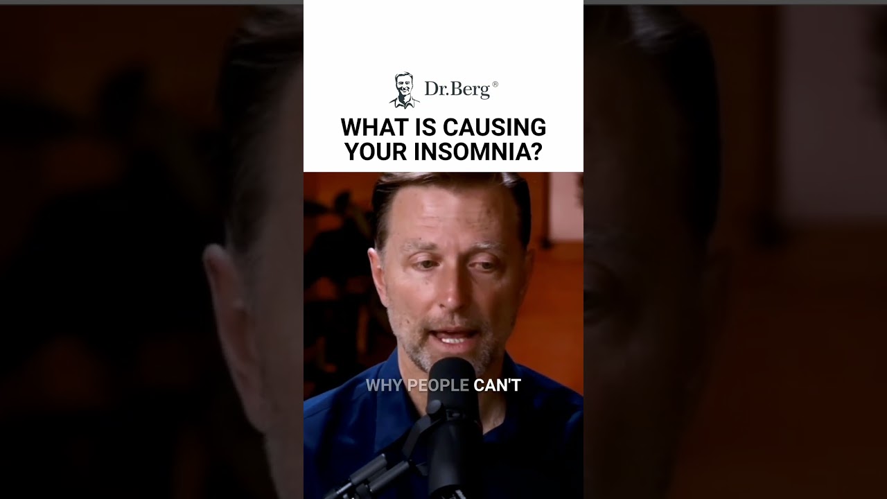 Are you having trouble sleeping? Insomnia's got a myriad of triggers. #drberg  #shorts #insomnia