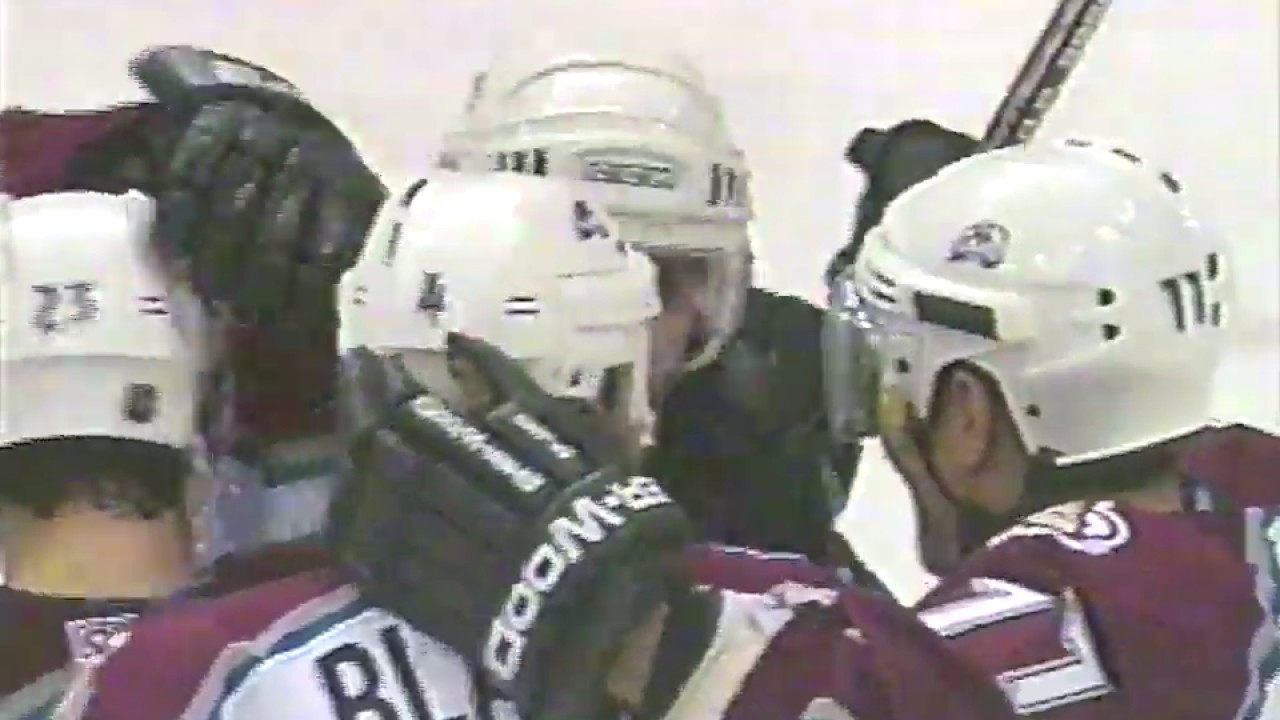 Joe Sakic Goal - Game 7 , 2001 Stanley Cup Final Avalanche vs. Devils