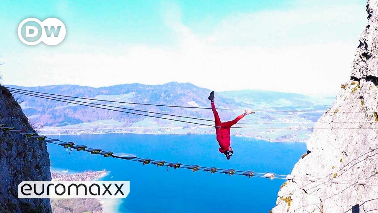 Acrobatics On The Abyss With World Record Holder Stefanie Millinger