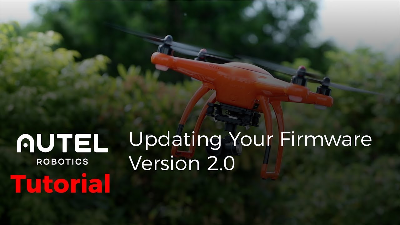 Autel Robotics Tutorial: Updating your X-Star series drone to Version 2.0