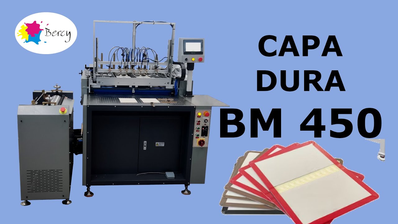 Máquina de Armar Capa Dura Semiautomática BM 450