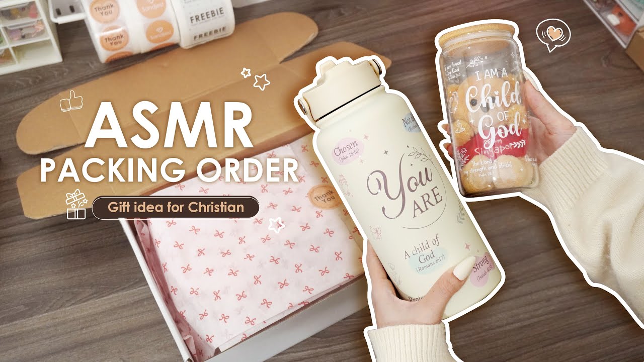 Christian Gift Packing ASMR | Faith-Inspired Special Gift Idea
