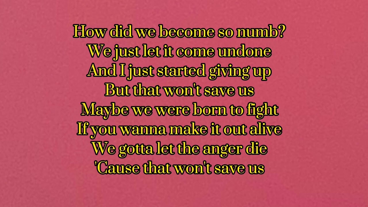 that won&rsquo;t save us - Against The Current (Clean - Lyrics)