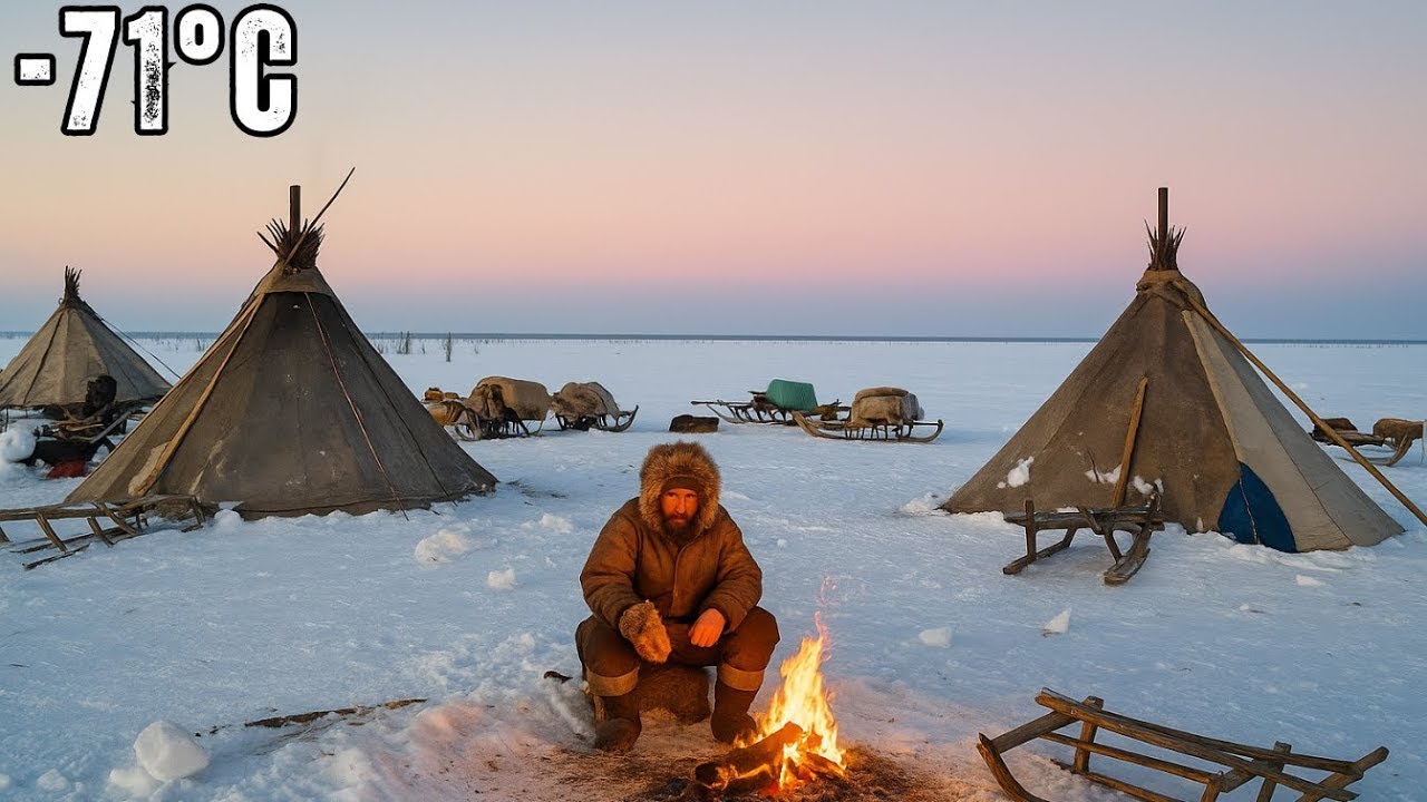 Как живут кочевники Крайнего Севера России при -60°? Россия в наши дни