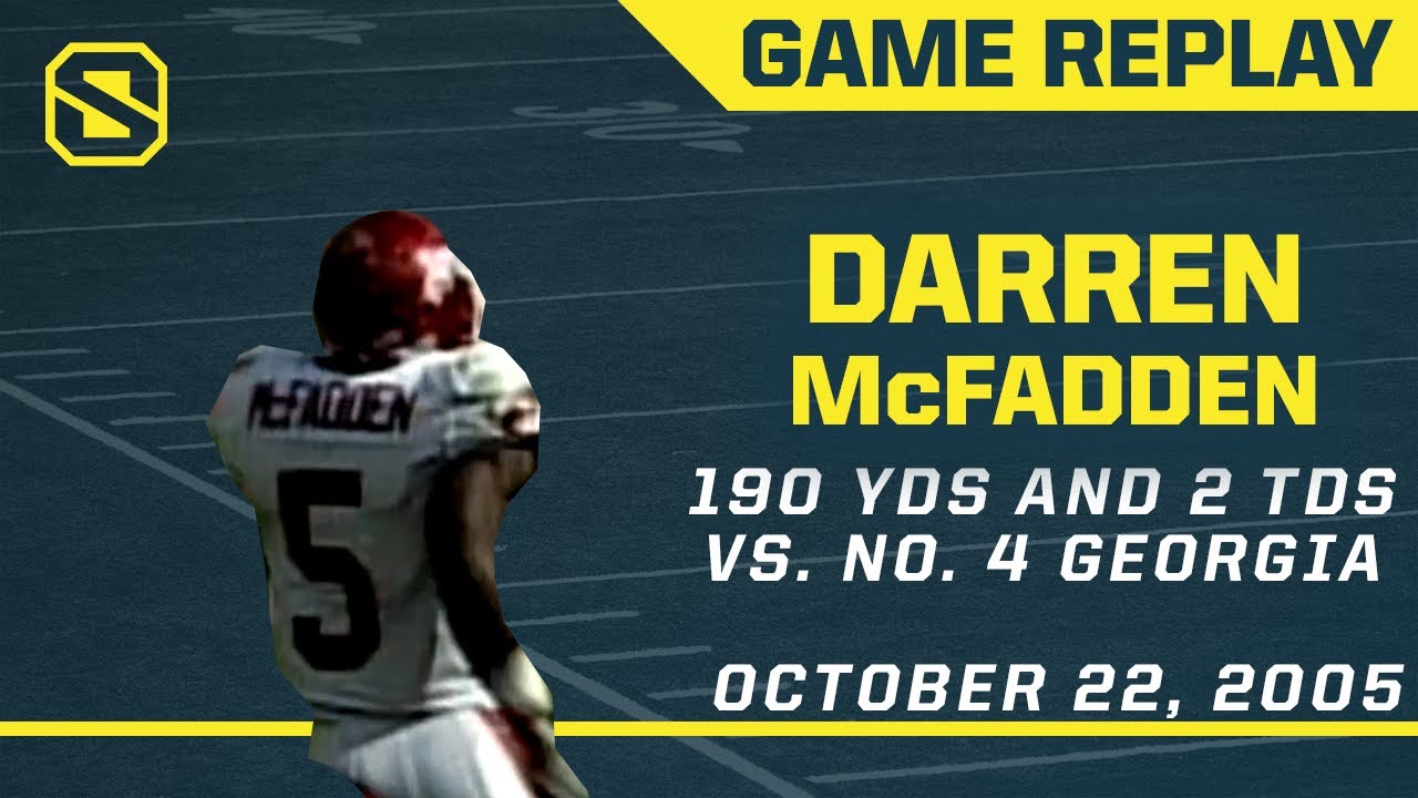 Darren McFadden Goes Off on No. 3 Georgia | 2005 - Arkansas vs. Georgia