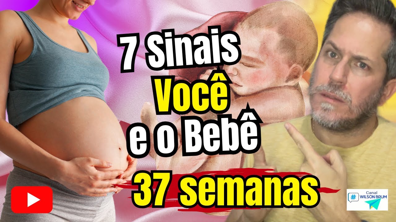 7 Principais sinais e sintomas das 37 semanas de gesta&ccedil;&atilde;o e como est&aacute; o beb&ecirc; com 37 semanas
