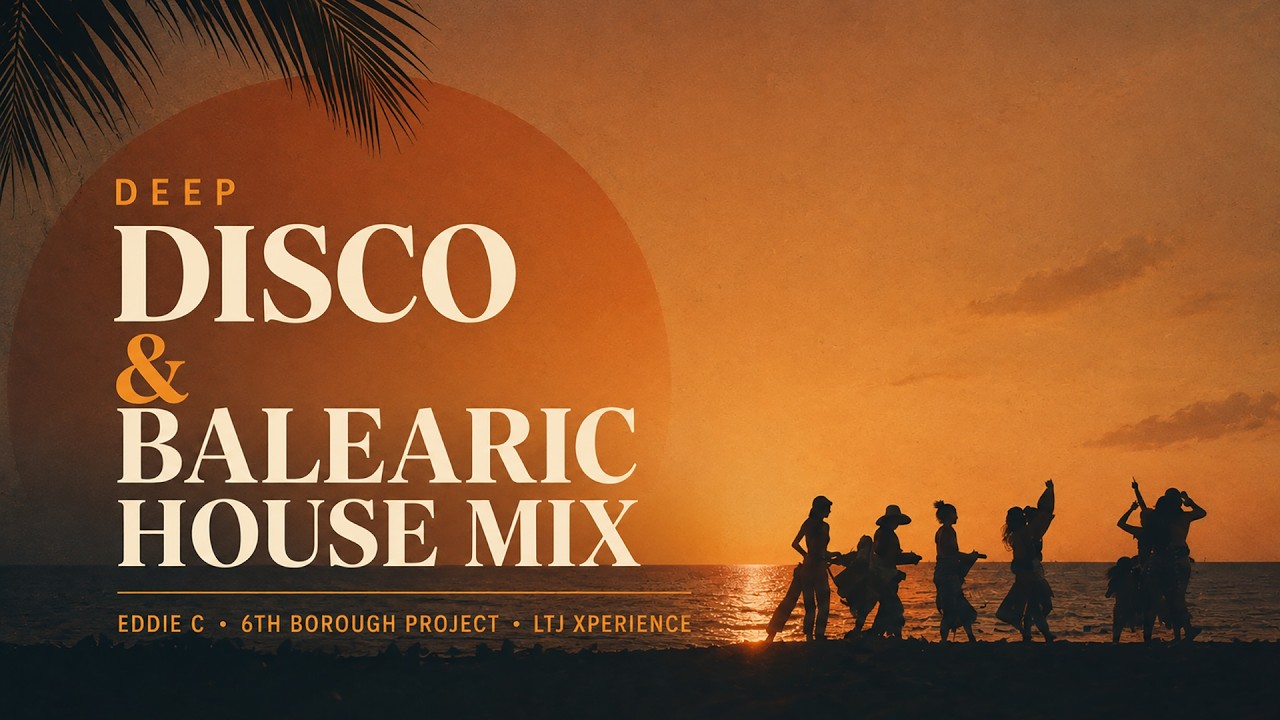 Deep Disco & Balearic House Mix | Eddie C, 6th Borough Project, LTJ Xperience