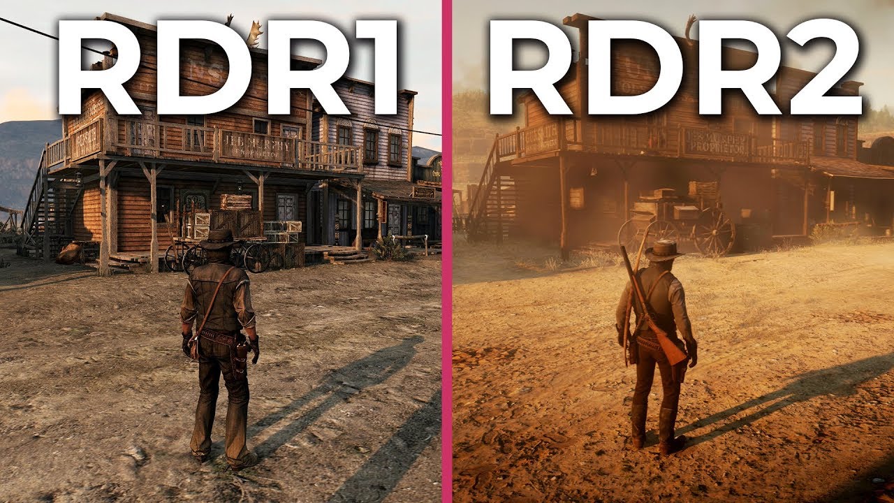 Red Dead Redemption 2 vs. Red Dead Redemption Graphics Comparison