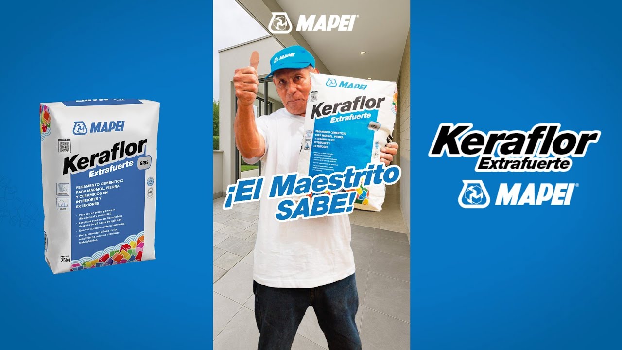 KERAFLOR EXTRAFUERTE - PEGAMENTO PARA MAYOLICAS MAPEI