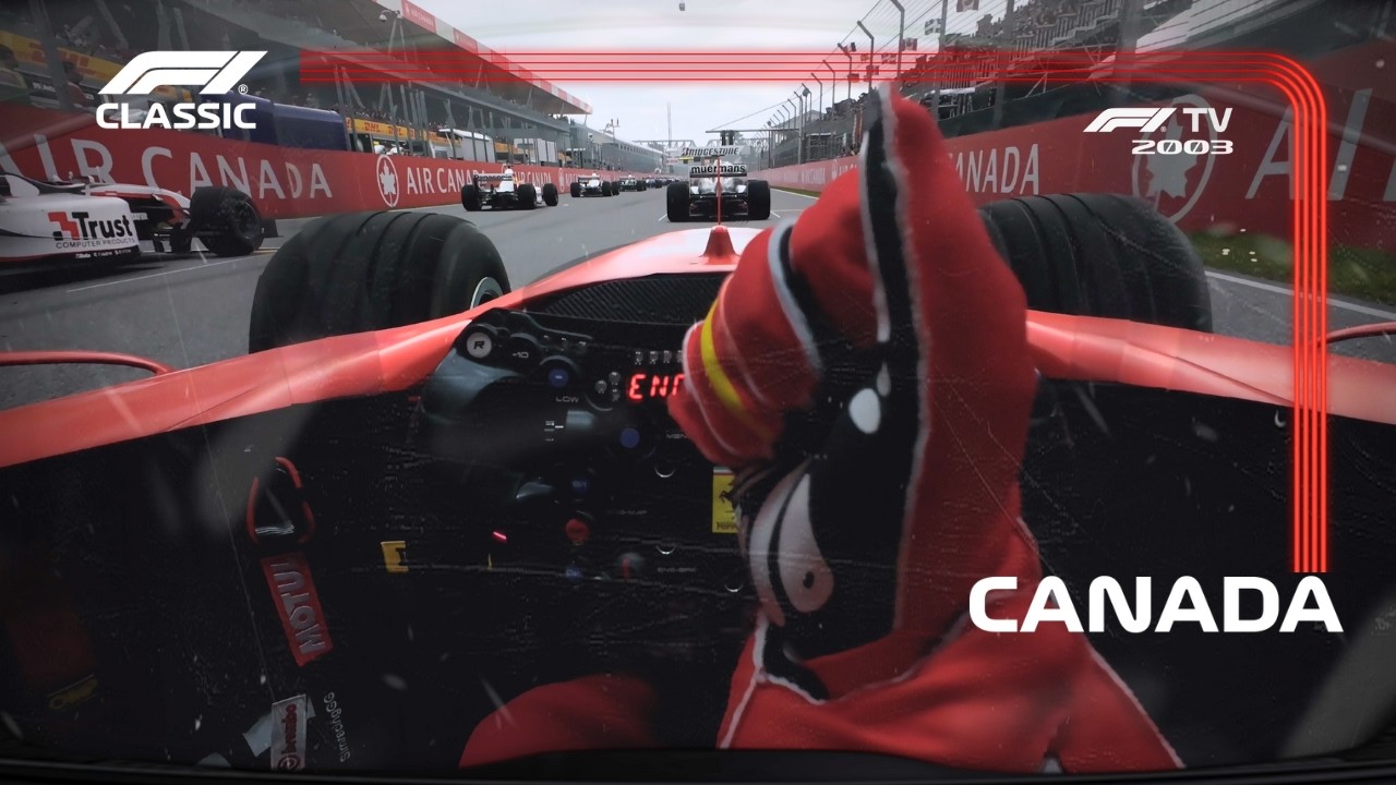 ULTRA IMMERSIVE Formula 1 2003 Michael Schumacher Ferrari F2003 Canada