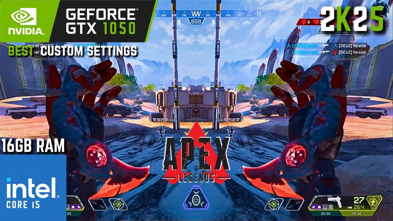 Apex Legends | GTX 1050 2GB with Core i5 3470 & 16GB Ram