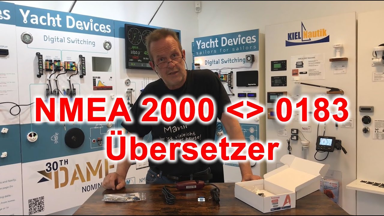 NMEA0183 - NMEA2000 Übersetzer Actisense NGW-1-ISO von Busse Yachtshop