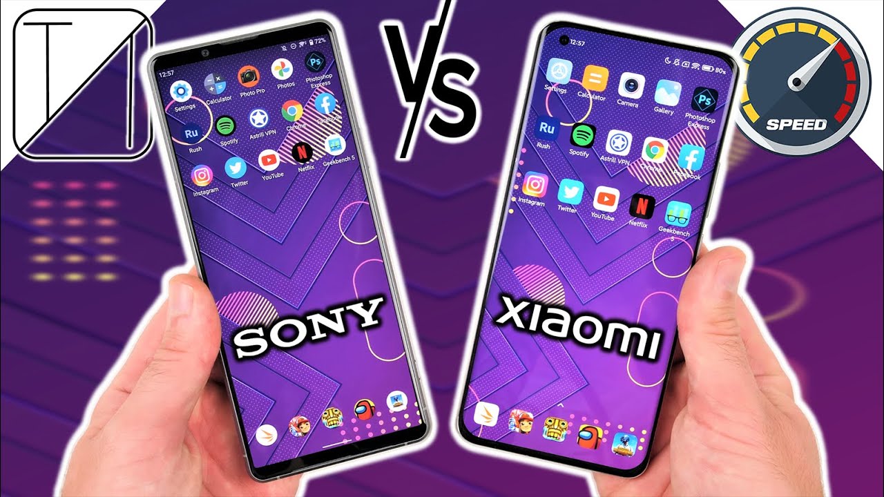 Тест скорости Sony Xperia 1 III против Xiaomi Mi 11 Ultra
