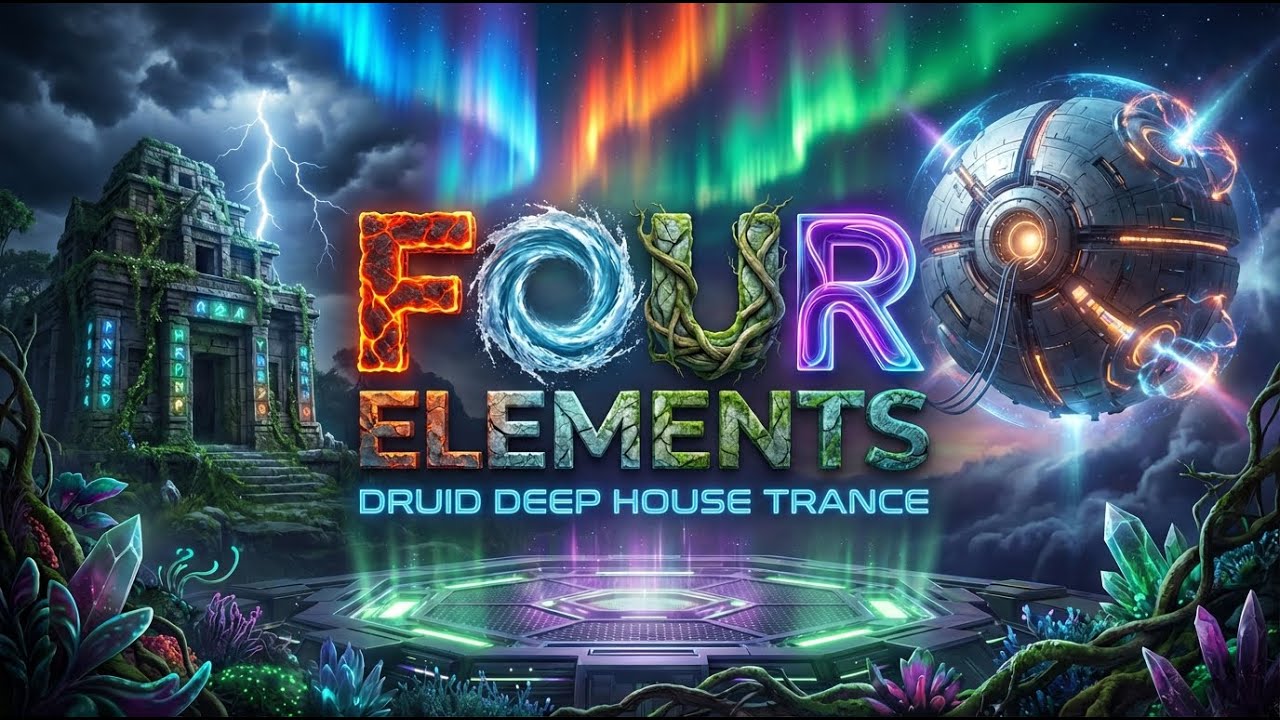 FOUR ELEMENTS 🌍 | Druid Deep House x Trance 2026 | Cinematic AI Art