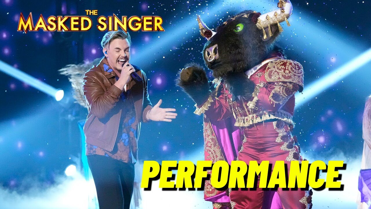 Jesse McCartney And Bull Kills It On The Masked Singer!