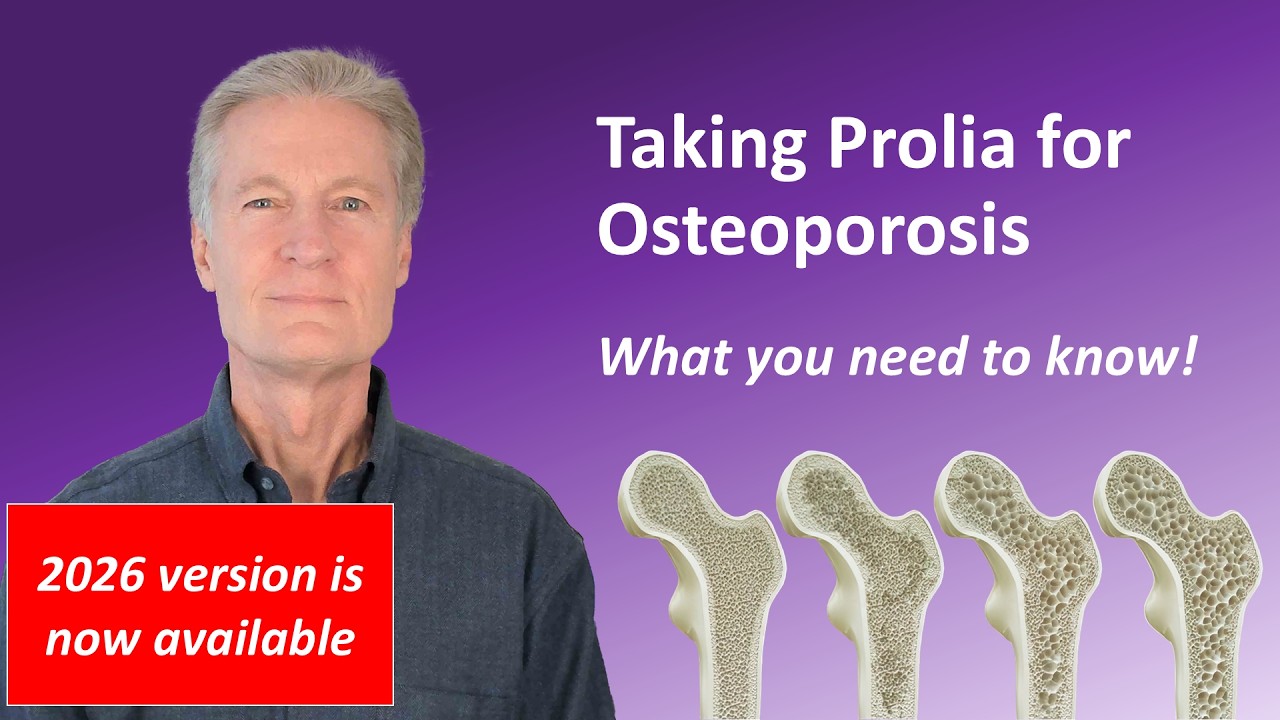 Taking Prolia (Denosumab) for Osteoporosis. What you need to know!