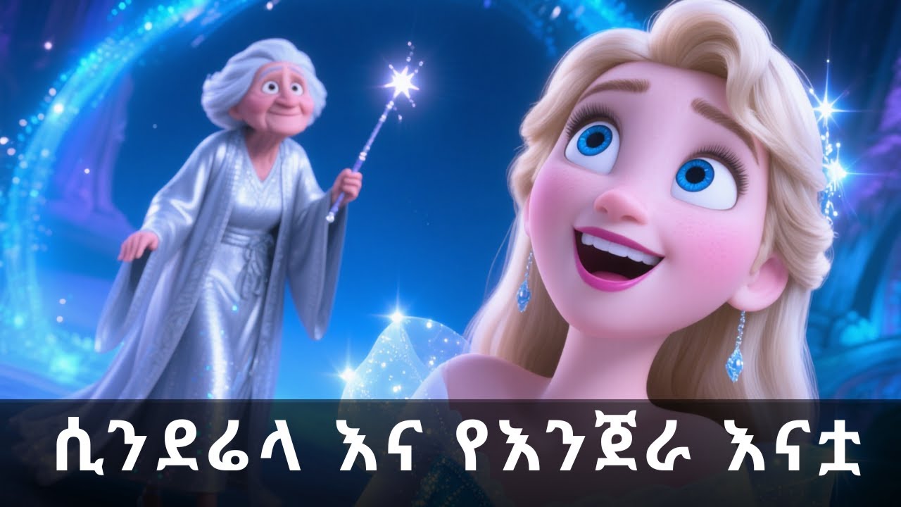 ሲንደሬላ እና የእንጀራ እናቷ || Cinderella fairy tale