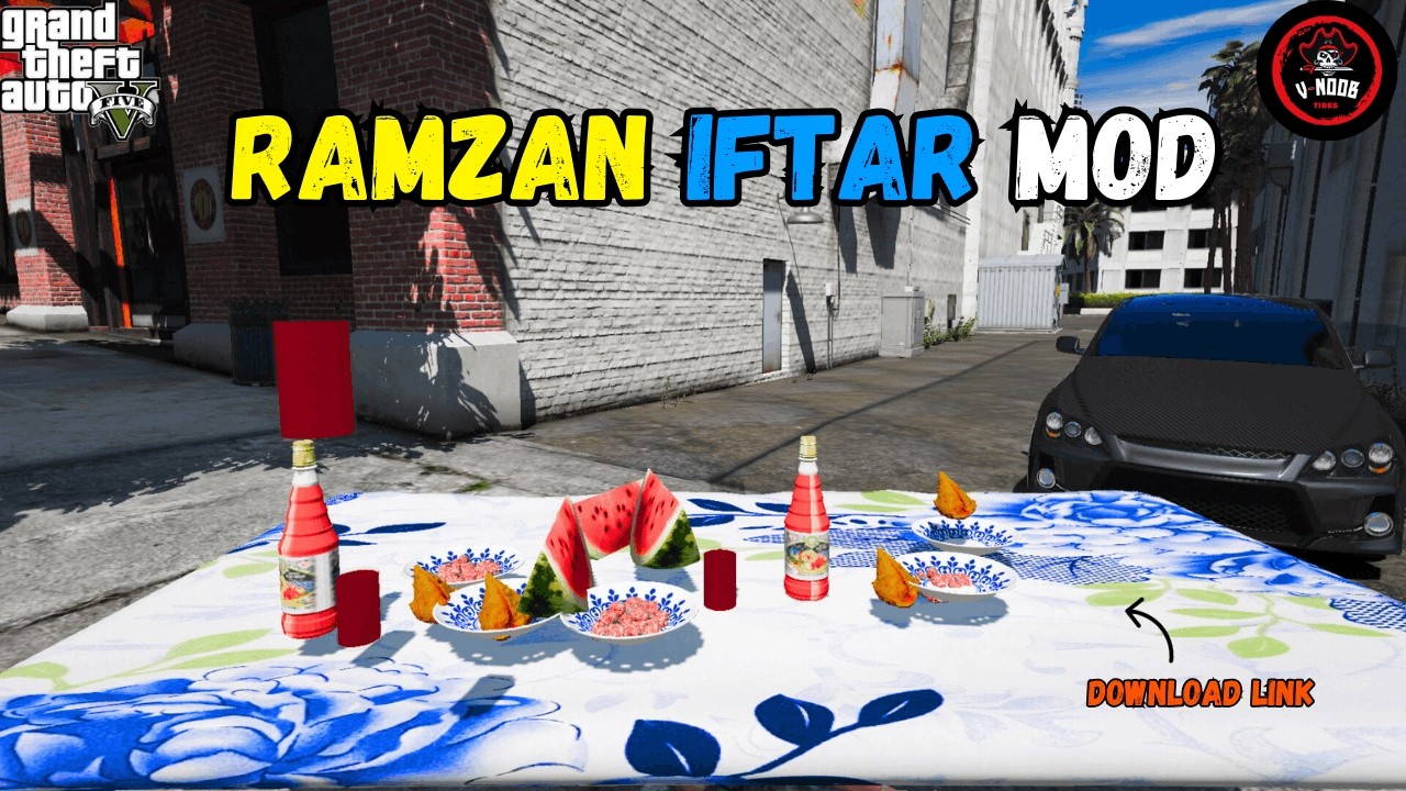 Ramzan Iftar Mod In GTA 5 | Ramzan Special | Easy Installation (Hindi/Urdu)