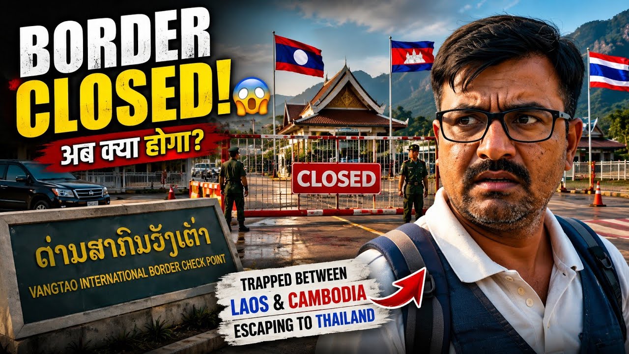 Indians को Cambodia में Entry नहीं? 😱 | Laos Border Reality