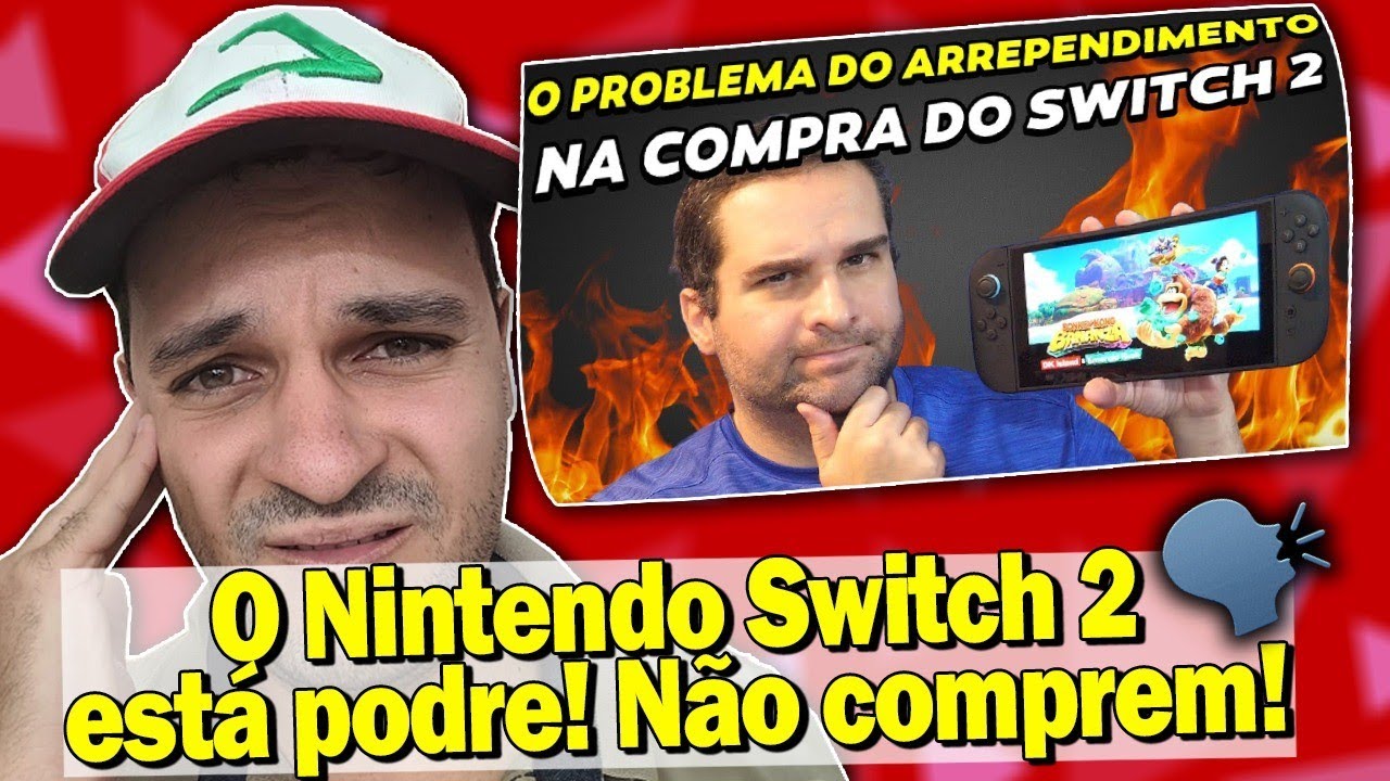 Nintendo Switch 2: Mais Arrependimento que Divers&atilde;o!
