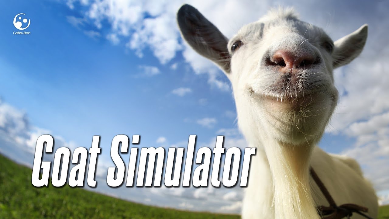 Chill stream playing goat sim