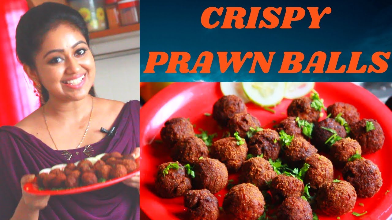 CRISPY PRAWN BALLS | SEAFOOD SPECIAL | PRAWN RECIPE | MEGHNAZ STUDIOBOX |