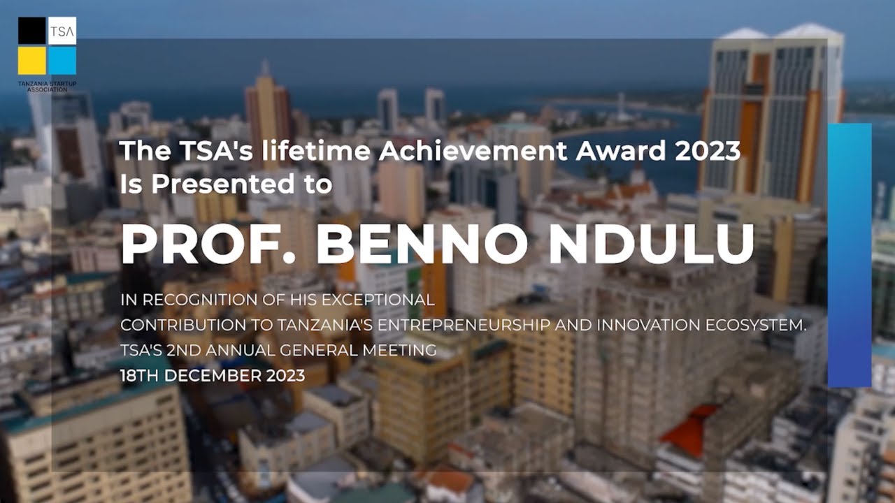 TSA Lifetime Achievement Award 2023: Prof. Benno Ndulu