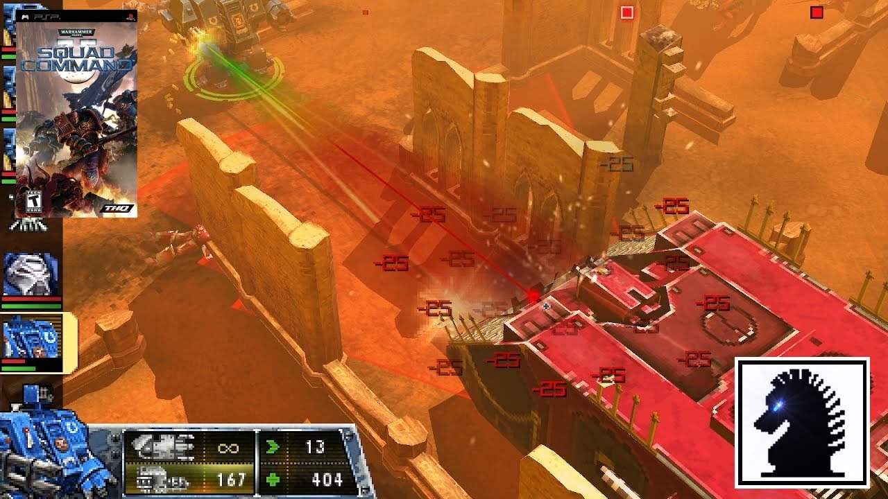 PSP Warhammer 40,000: Squad Command - Mission #12: Grey Knights