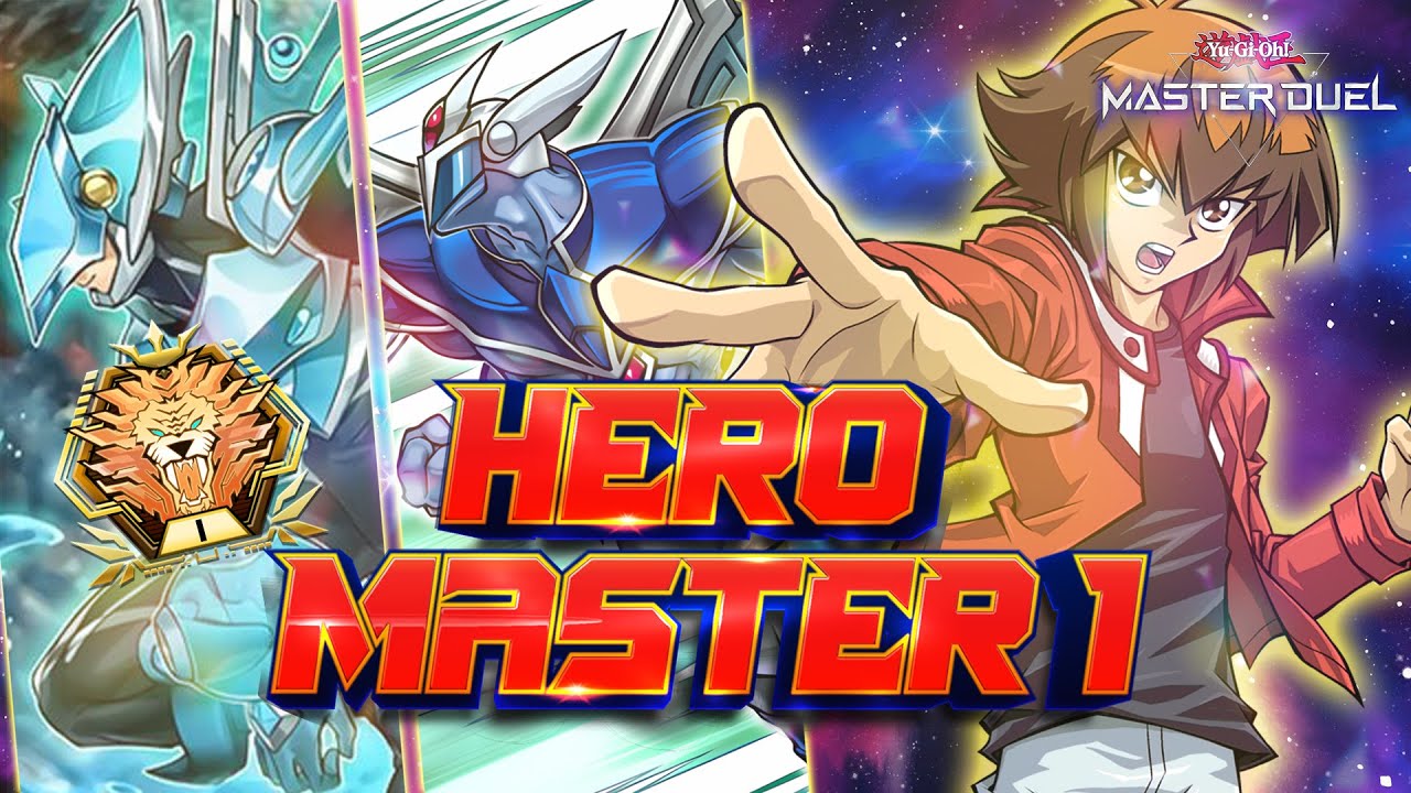 HEROES BREAK THROUGH EVERYTHING! MASTER 1 SEASON 39 | Yu-Gi-Oh! Master Duel