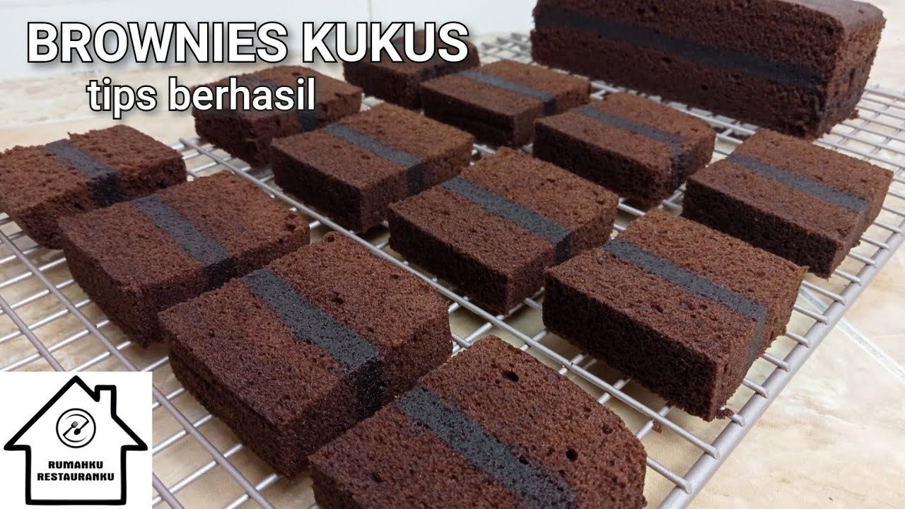 RESEP BROWNIES KUKUS 4 TELUR NY.LIEM