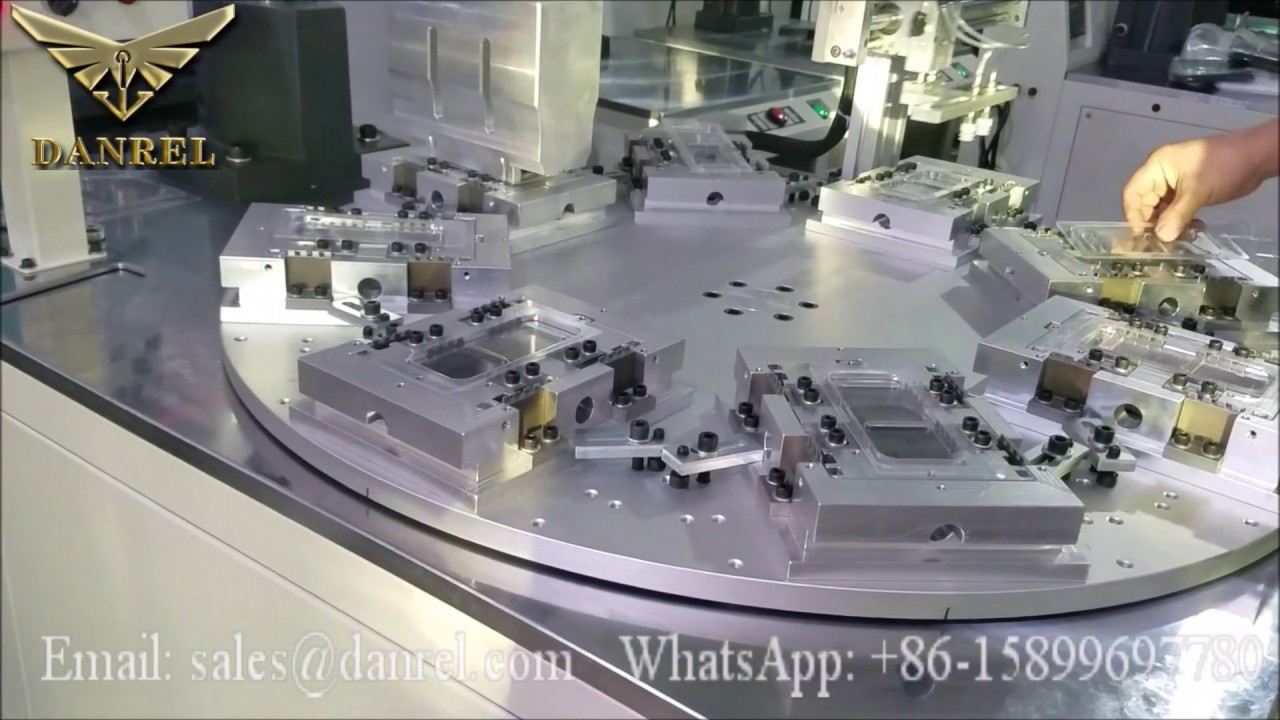 PVC & PET Clamshell Sealing Automatic Turntable Ultrasonic Blister Packing Machine with Pick Up