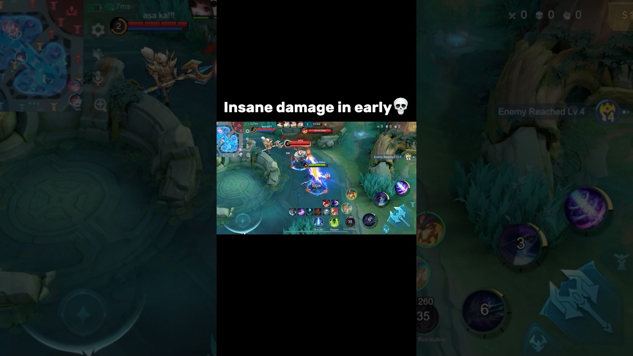 Alucard early game damage is #mobilelegends #alucard #mlbb #dracula #shorts