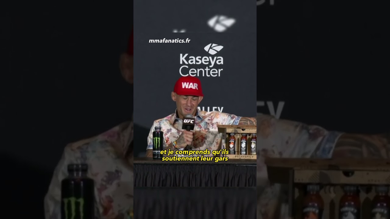 Dustin Poirier parle de ses liens avec la France 🤝 🇫🇷  #ufc299